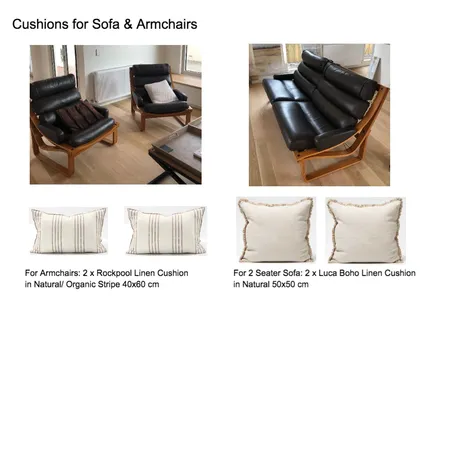 Cushions for sofa & armchairs Interior Design Mood Board by smuk.propertystyling on Style Sourcebook
