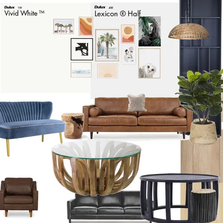 Gallery Wall Living Interior Design Mood Board by Lil Interiors on Style Sourcebook