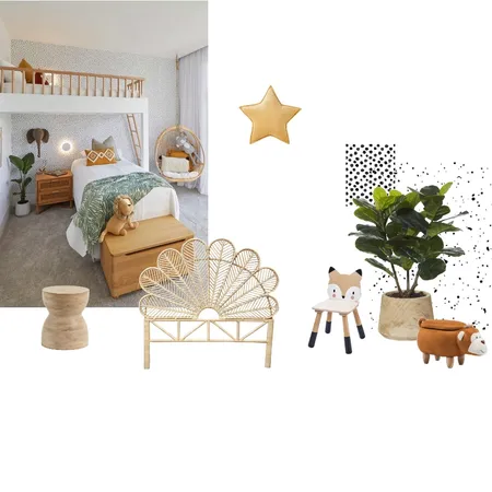 Kiddies 2 Bedroom Inspo Interior Design Mood Board by Lil Interiors on Style Sourcebook