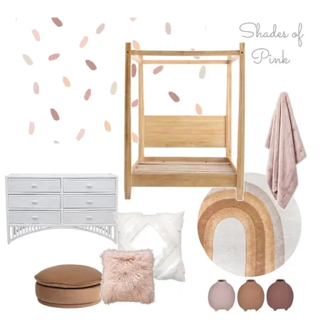 Shades of pink Interior Design Mood Board by kendraklucs on Style Sourcebook