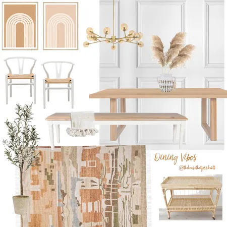 Dining Vibes Interior Design Mood Board by Thehousethatjessbuilt on Style Sourcebook