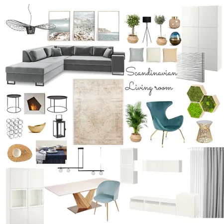 Roxana Petra Living room v2 Interior Design Mood Board by Designful.ro on Style Sourcebook