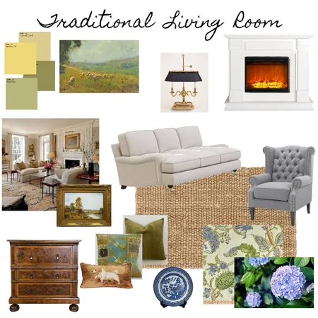 Traditional Living Room (3) Interior Design Mood Board by Dana Nachshon on Style Sourcebook