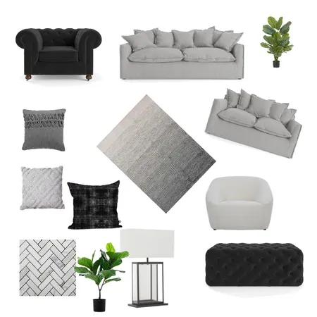 Living Room Interior Design Mood Board by meganbright on Style Sourcebook