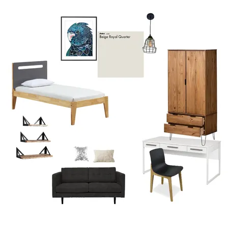 Boys Room Interior Design Mood Board by helenco on Style Sourcebook