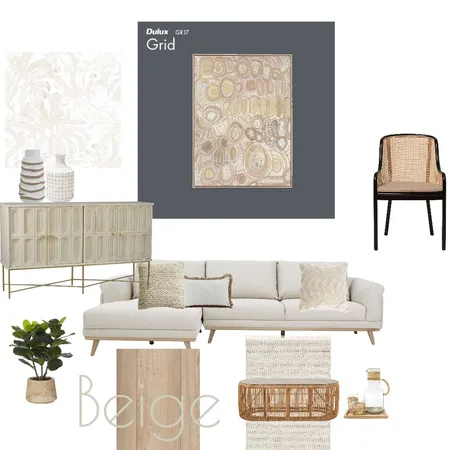 Beige Interior Design Mood Board by Beautiful Rooms By Me on Style Sourcebook
