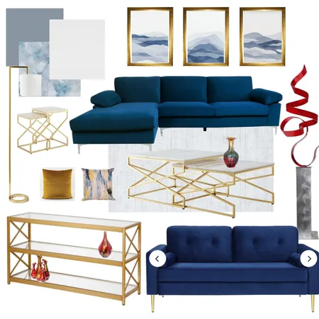Living Room - Module 9 Interior Design Mood Board by kgermain on Style Sourcebook