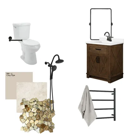 Wheeler Bathroom Interior Design Mood Board by Lexid on Style Sourcebook