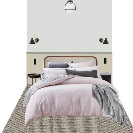 Master Bedroom - North West Wall Interior Design Mood Board by Denise Widjaja on Style Sourcebook