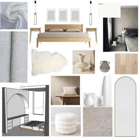 Southbank Bedroom Interior Design Mood Board by dariastudios on Style Sourcebook