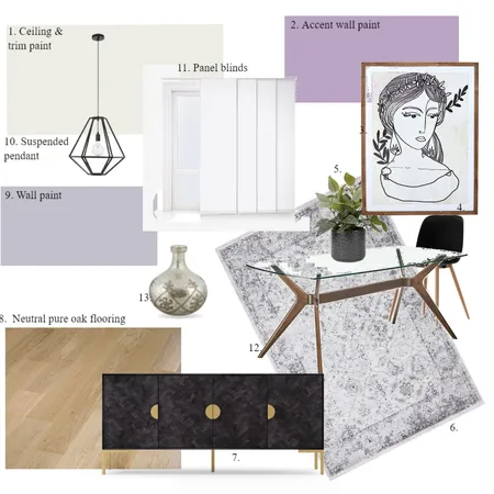 Dining Room Interior Design Mood Board by jess1 on Style Sourcebook