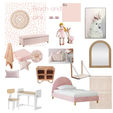 Peach and pink 2 Interior Design Mood Board by Beautiful Rooms By Me on Style Sourcebook