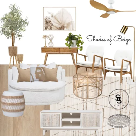 Moodboard Competition - Beige Living Interior Design Mood Board by SS Interiors on Style Sourcebook