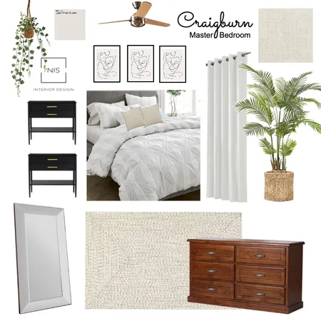 Craigburn -Master Bedroom (option F) Interior Design Mood Board by Nis Interiors on Style Sourcebook