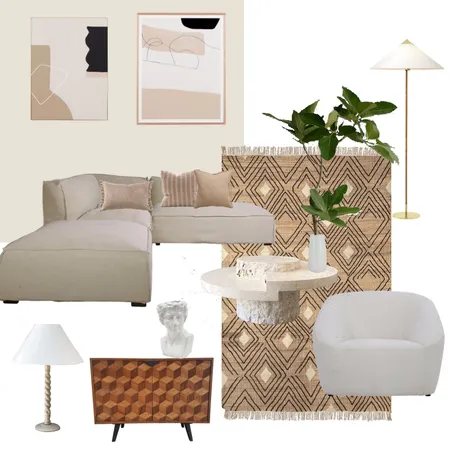 Shades of Beige Interior Design Mood Board by salt.sage.stone on Style Sourcebook