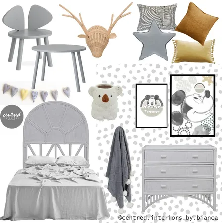 Kids Bedroom Interior Design Mood Board by Centred Interiors on Style Sourcebook