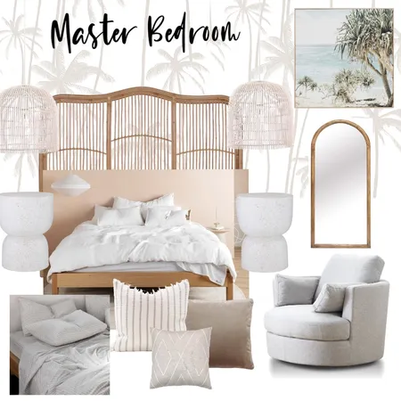 Esplanade Master Bedroom Interior Design Mood Board by The Property Stylists & Co on Style Sourcebook