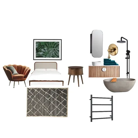 Tropical bedroom Interior Design Mood Board by Claramedina94 on Style Sourcebook