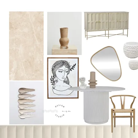 Shades of Beige Interior Design Mood Board by Kin of Eden on Style Sourcebook