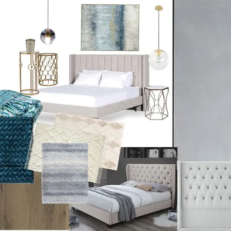 Master Bedroom Interior Design Mood Board by Ritush on Style Sourcebook