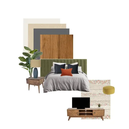 Bedrooom 5 Interior Design Mood Board by Meghna on Style Sourcebook
