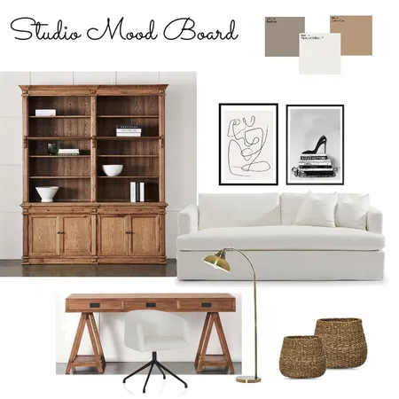 Studio mood board Interior Design Mood Board by sofid.interiors on Style Sourcebook
