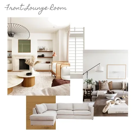 Marrickville Front Living Interior Design Mood Board by Studio Gab