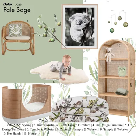 Sage Green Interior Design Mood Board by Sian Sampey on Style Sourcebook