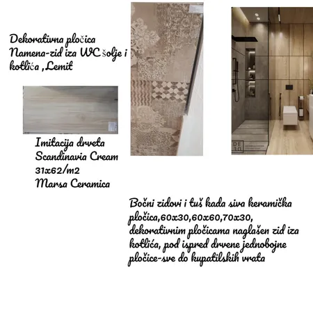 Kupatilo drvo sa dekorom B.P. Interior Design Mood Board by Gordana on Style Sourcebook
