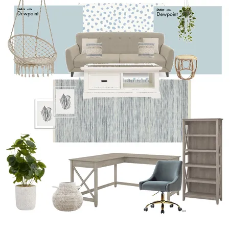 Kelly's Office Interior Design Mood Board by LizStudio on Style Sourcebook
