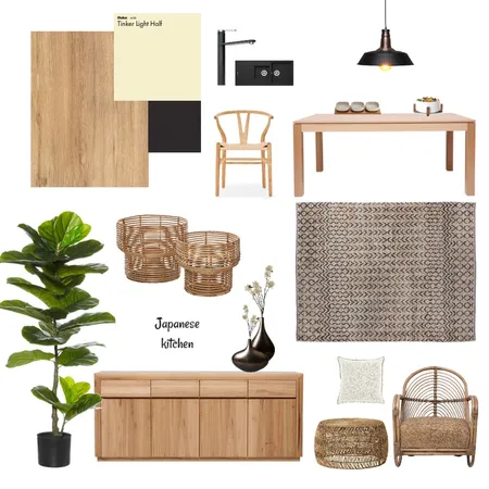 Japanese Interior Design Mood Board by Nadia94 on Style Sourcebook