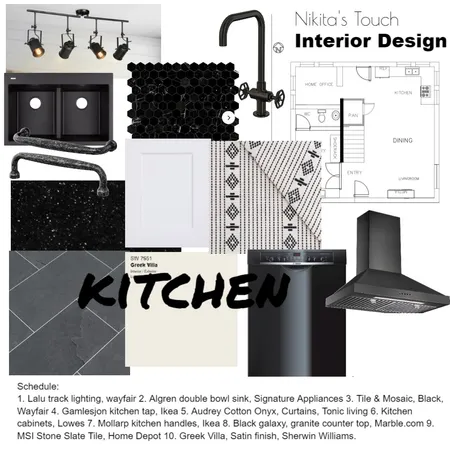 Kitchen Module 9 Interior Design Mood Board by ns100s on Style Sourcebook