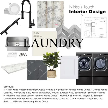Laundry module 9 Interior Design Mood Board by ns100s on Style Sourcebook