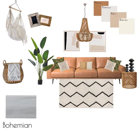 Bohemian Interior Design Mood Board by kshykowski on Style Sourcebook