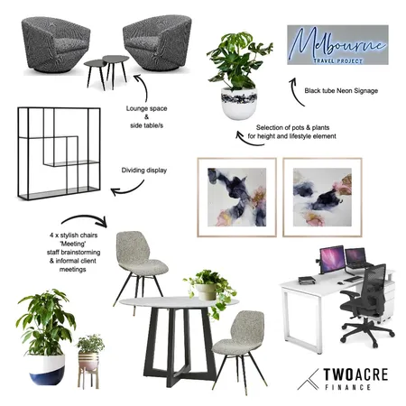 Two Acre Finance Interior Design Mood Board by BY. LAgOM on Style Sourcebook
