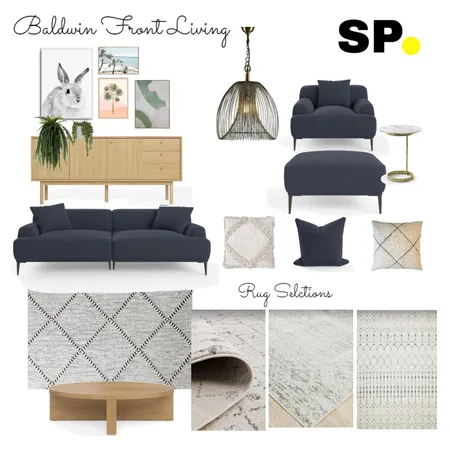 Baldwin Front Living Interior Design Mood Board by Six Pieces Interior Design  Qualified Interior Designers, 3D and 2D Elevations on Style Sourcebook