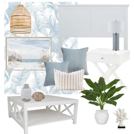 Bedroom 2 Interior Design Mood Board by Coastalhamptonstyle on Style Sourcebook