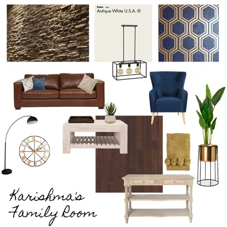 Kirishma's Family Room Interior Design Mood Board by SydneyFranke on Style Sourcebook