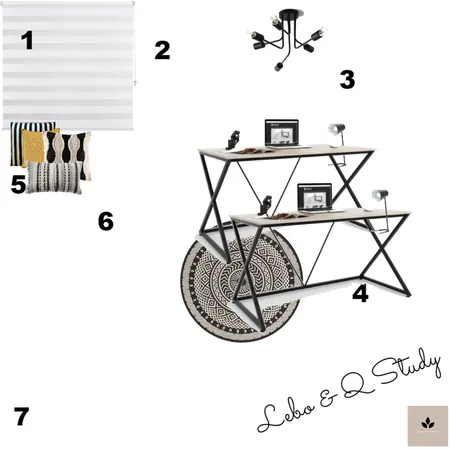 L & Q study Interior Design Mood Board by Nuria on Style Sourcebook