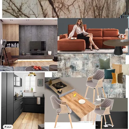 bucatarie si living Interior Design Mood Board by eta on Style Sourcebook