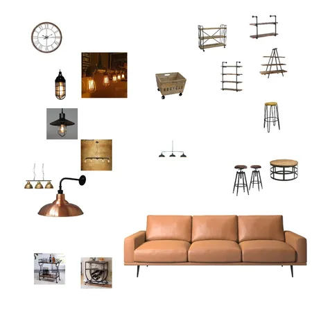 Industrial - practise Interior Design Mood Board by Caroline.barkey on Style Sourcebook