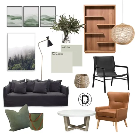 Sophisticated Green Interior Design Mood Board by Designingly Co on Style Sourcebook