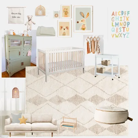 Baby Boy's Nursery L Interior Design Mood Board by tahliarose.g on Style Sourcebook