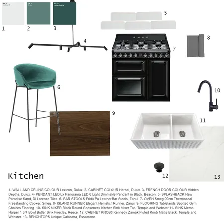 Kitchen Complete Interior Design Mood Board by Kelsie on Style Sourcebook