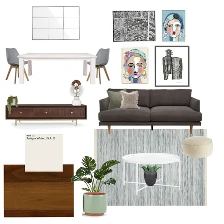 Parson St Living Dining Interior Design Mood Board by The Inner Collective on Style Sourcebook