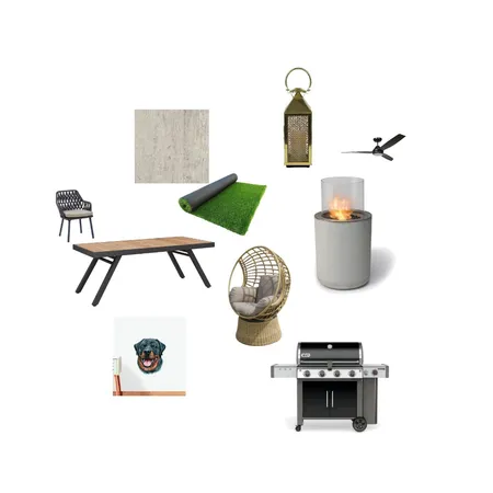 Alfresco / back yard Interior Design Mood Board by casshodnik on Style Sourcebook