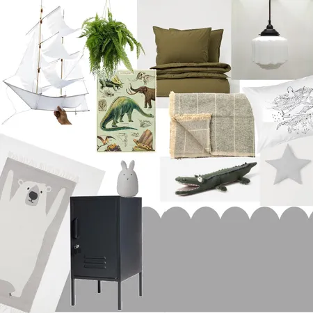 Freddie's Room Interior Design Mood Board by claudiareynolds on Style Sourcebook