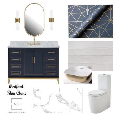 Bedford Skin Clinic - Bathroom (option B) Interior Design Mood Board by Nis Interiors on Style Sourcebook