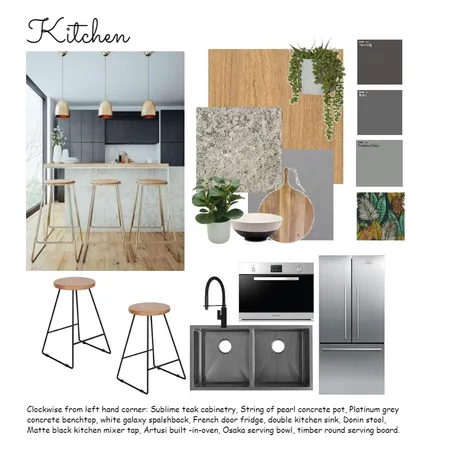 module 9: kitchen Interior Design Mood Board by holtzies on Style Sourcebook