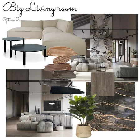משפחת סגס: סלון גדול: אופציה 2 Interior Design Mood Board by Marin-a on Style Sourcebook